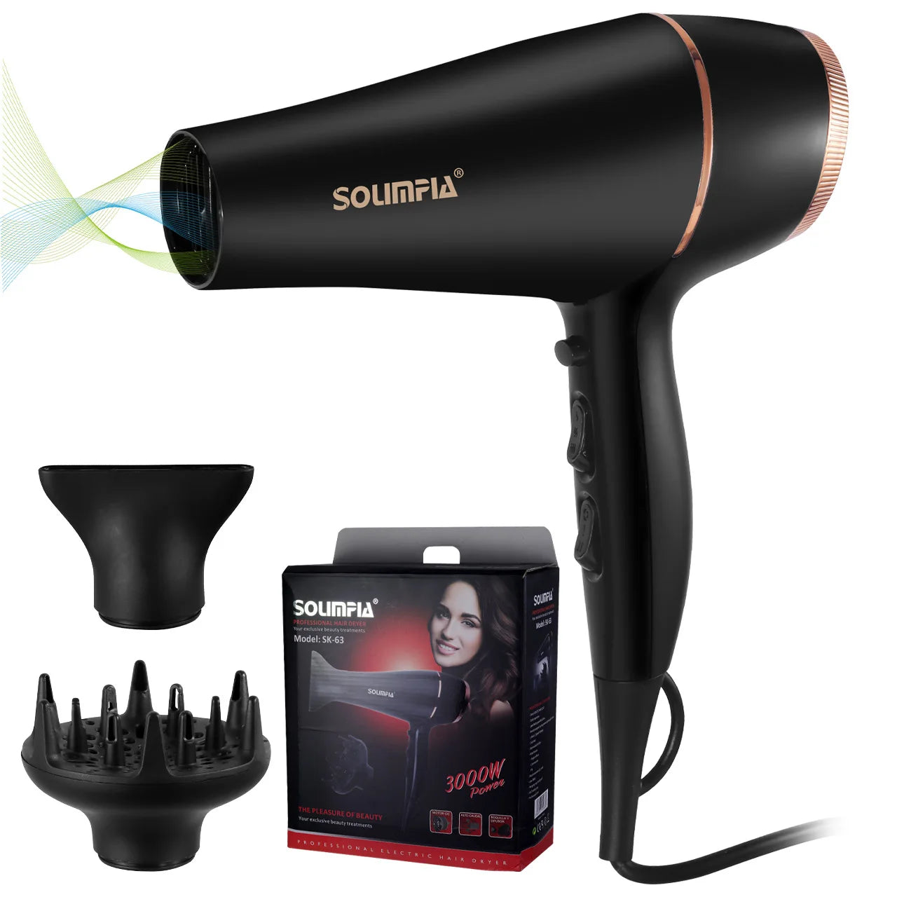 Solinfa ProDry 3000W Hair Dryer